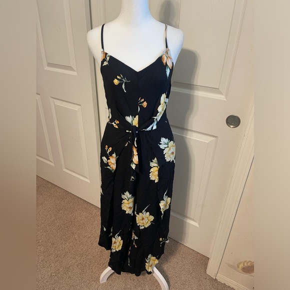 Mimi Chica Pants - Tropical print ladies split leg romper